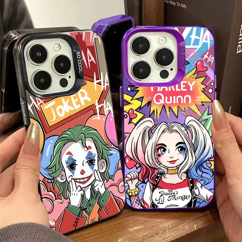 Cartoon Clown Boy Girl Case for Samsung Galaxy A55 A35 A25 A15 A05 A05S 5G A13 A23 A12 A22 A32 A52 A52S A72 A51 A71 4G Back Etui