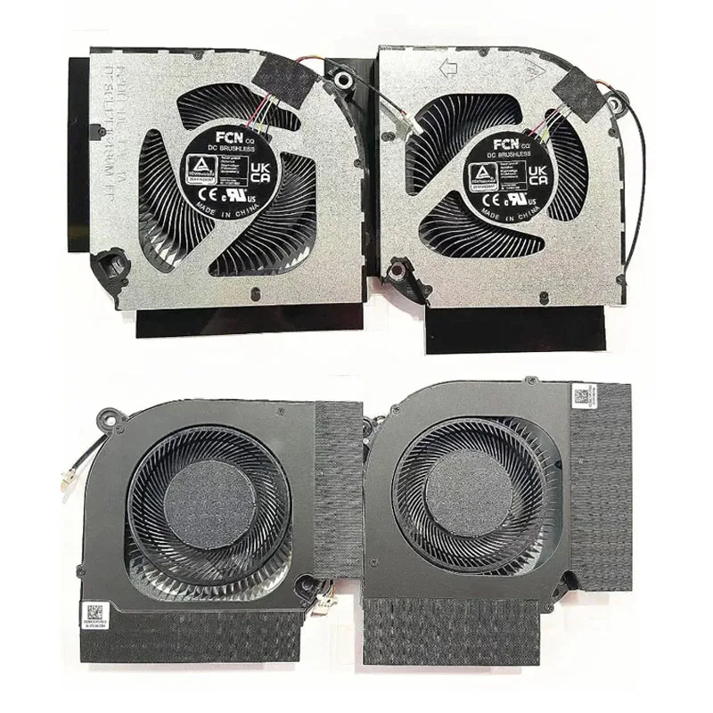 

CPU GPU Cooling Fan Replacement for Acer Nitro 5 AN515-58 AN517-55 AN515-46 N22C1 PH317-55 PH315-55 PH317-56 12V