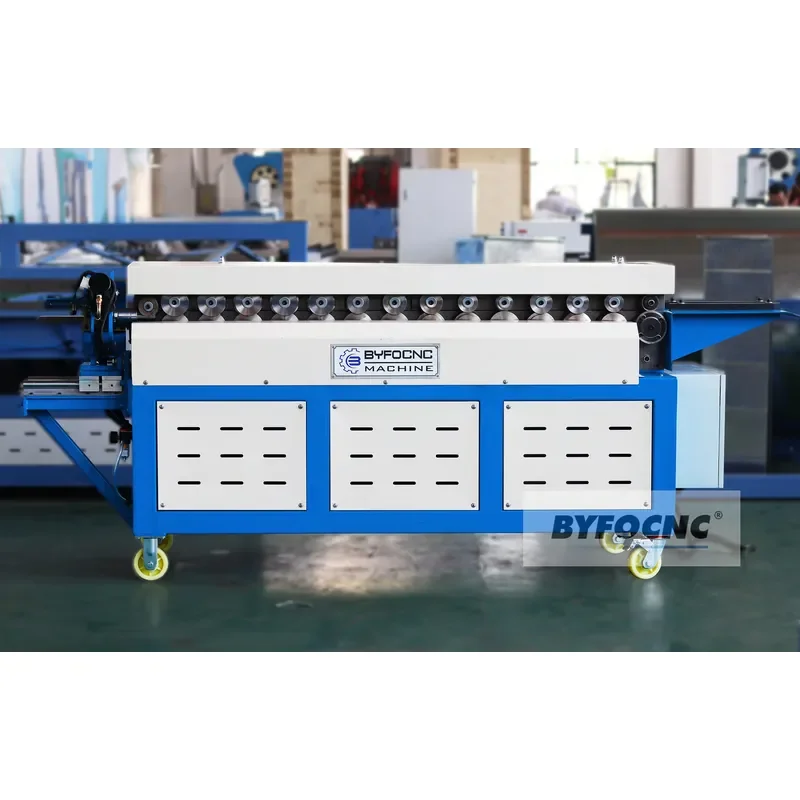TDF Flange Forming Machine Single Flange Making Machine T-12 T-15 Clip cutting