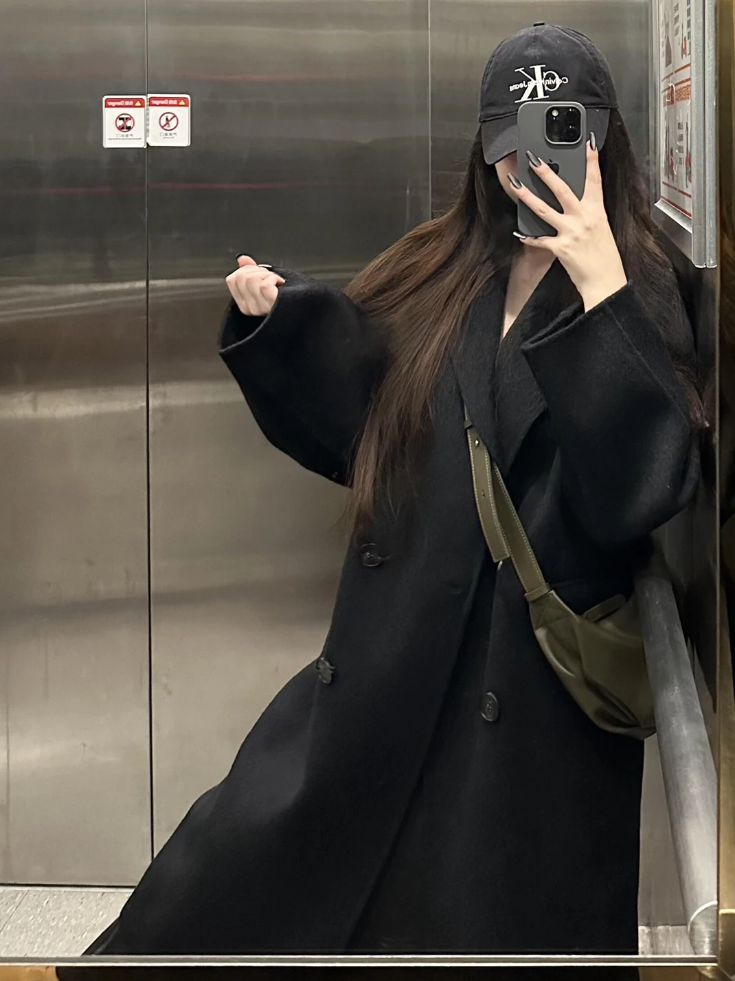 

Двустороннее шерстяное пальто Hebe Sle для женщин, осенне-зимнее, новое, маленького размера, с эффектом высокого класса