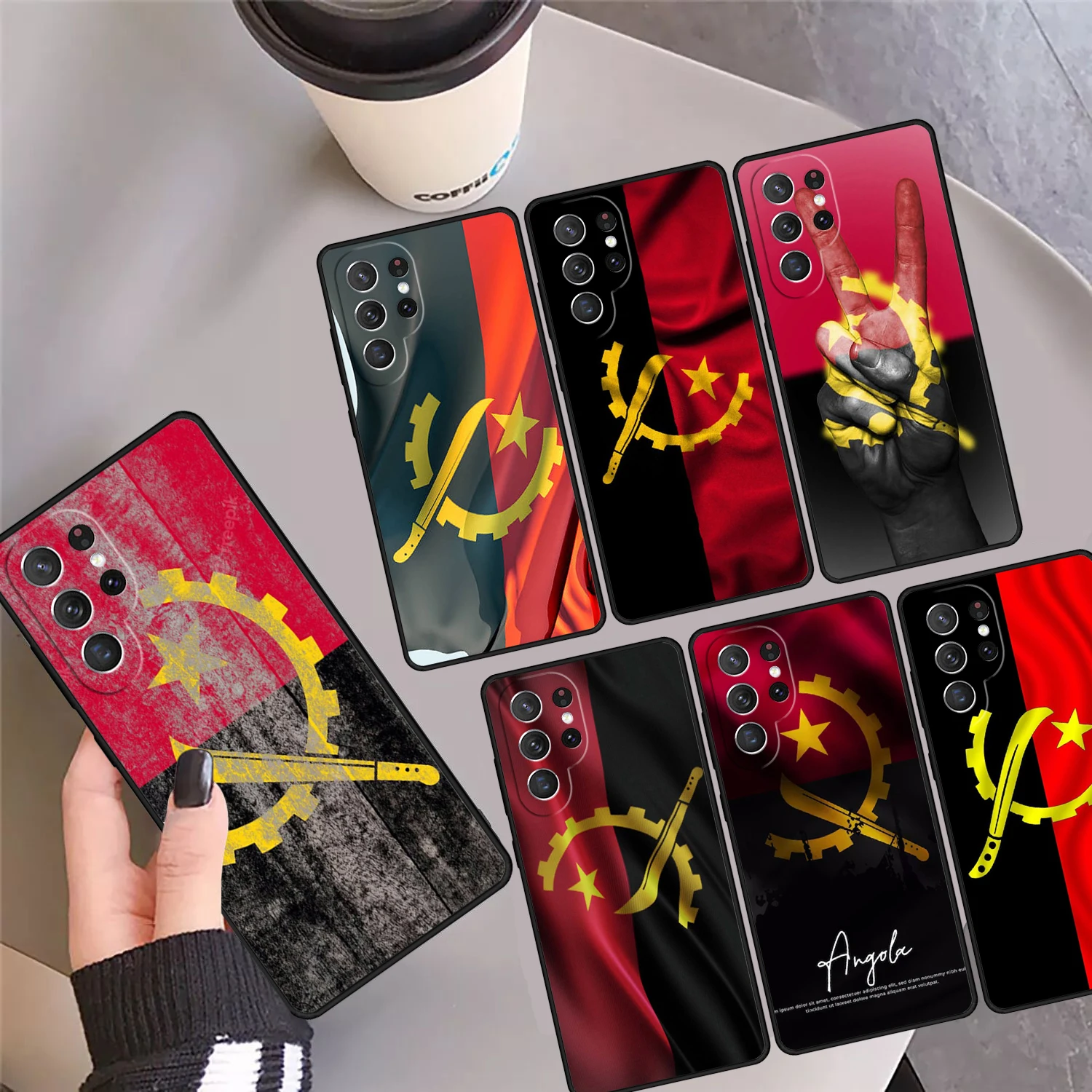 Angola Flag Phone C… - image