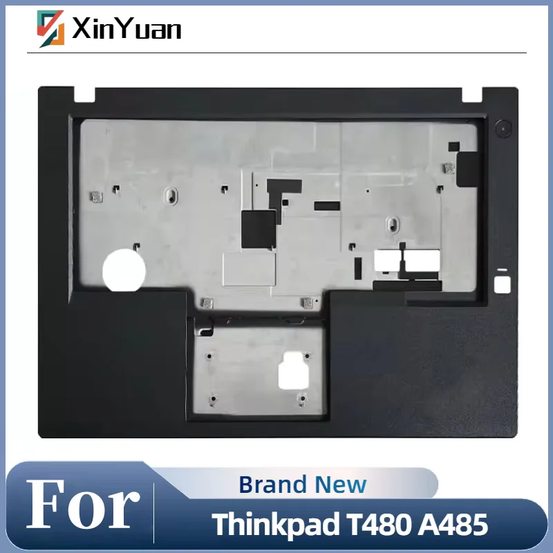 

New For Thinkpad T480 A485 Laptop Palmrest Cover Upper Case keyboard bezel With FPR Hole