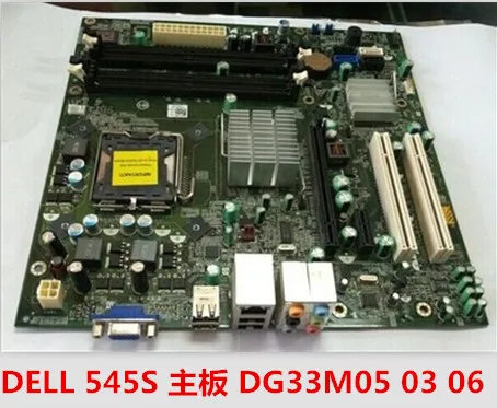 

New Dell Inspiron 545 Motherboard DG33M03 G33M06 G33M05 T287N