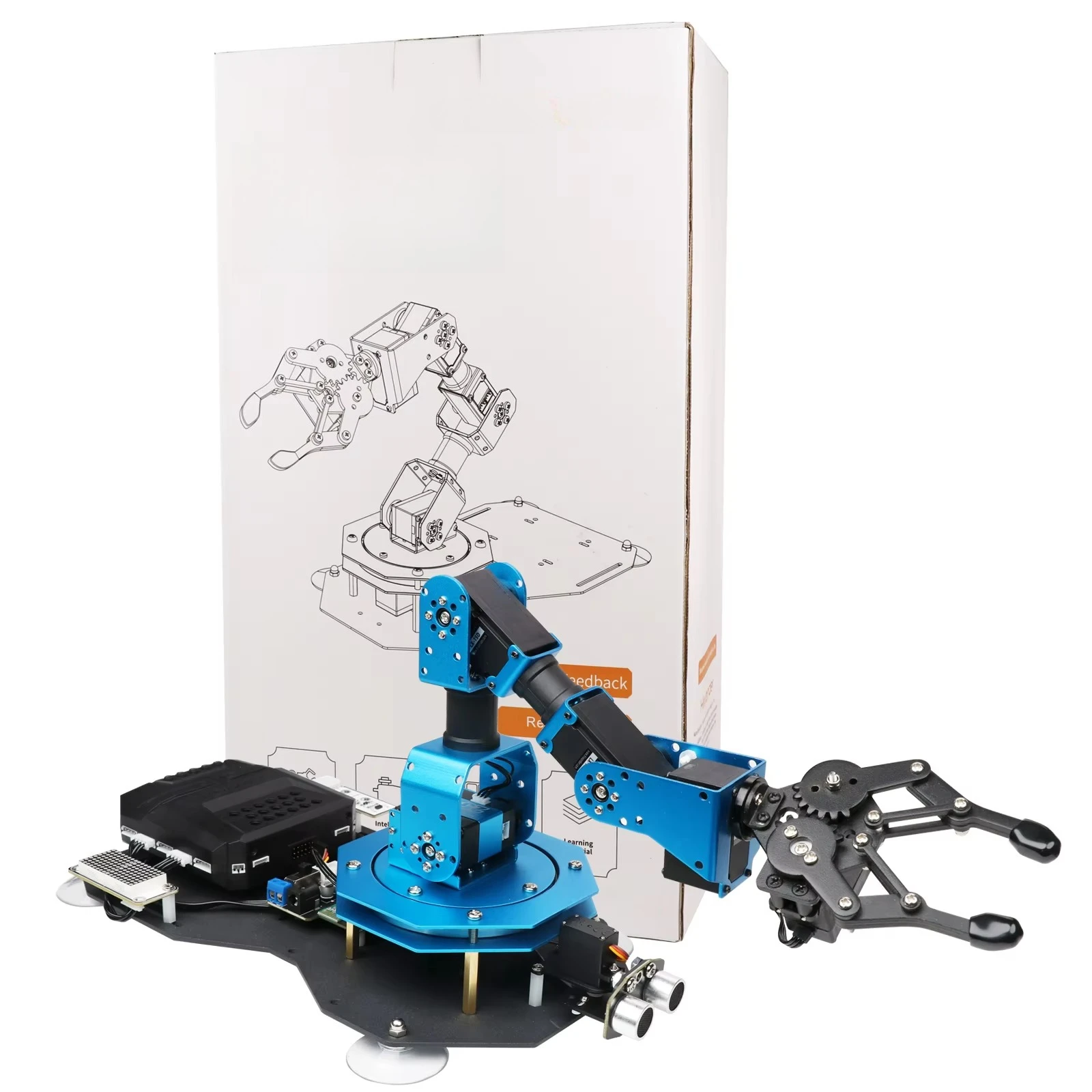 XArm2.0 6DOF Robot Arm Mechanical Arm Robotic Arm for Scratch Python Programming (Assembled )