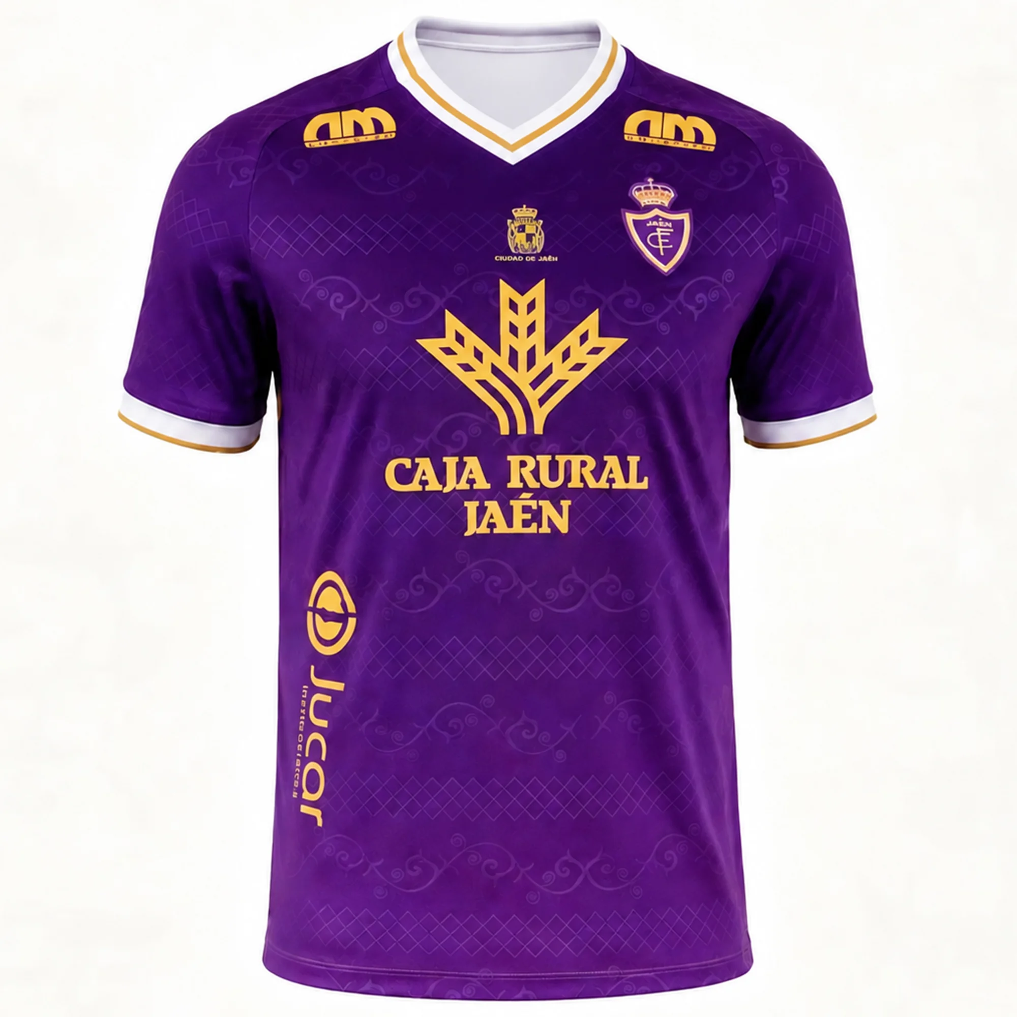 Real Jaén 3D Print Football Jersey Men Women Summer Sports Oversize T-shirt Training Breathable Quick Drying T-shirts