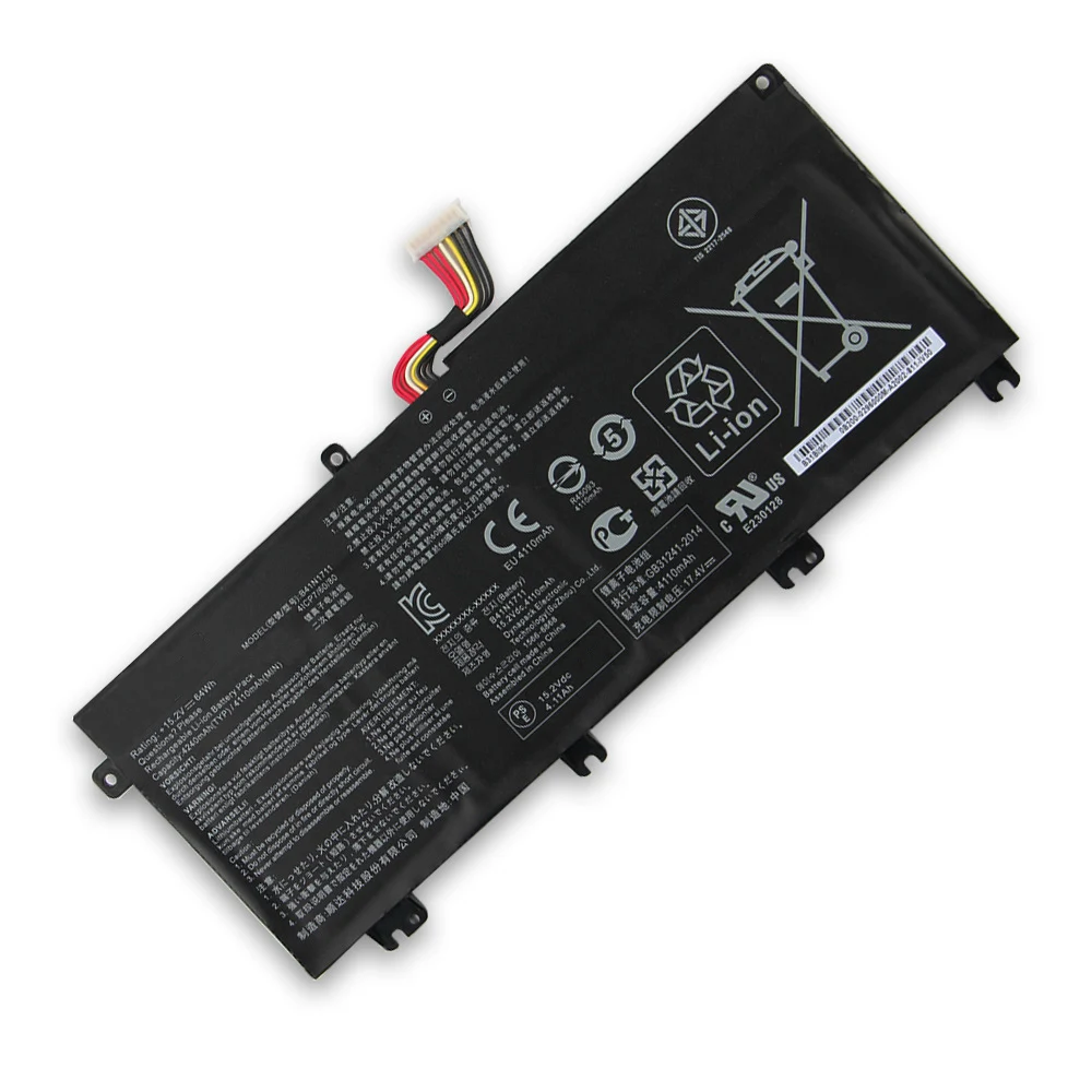 NEW Replacement Battery B41N1711 For ASUS GL503GE GL703GE GL503 GL503VD GL703VM FX705DT FX705DU FX705GD FX705GE FX765GM