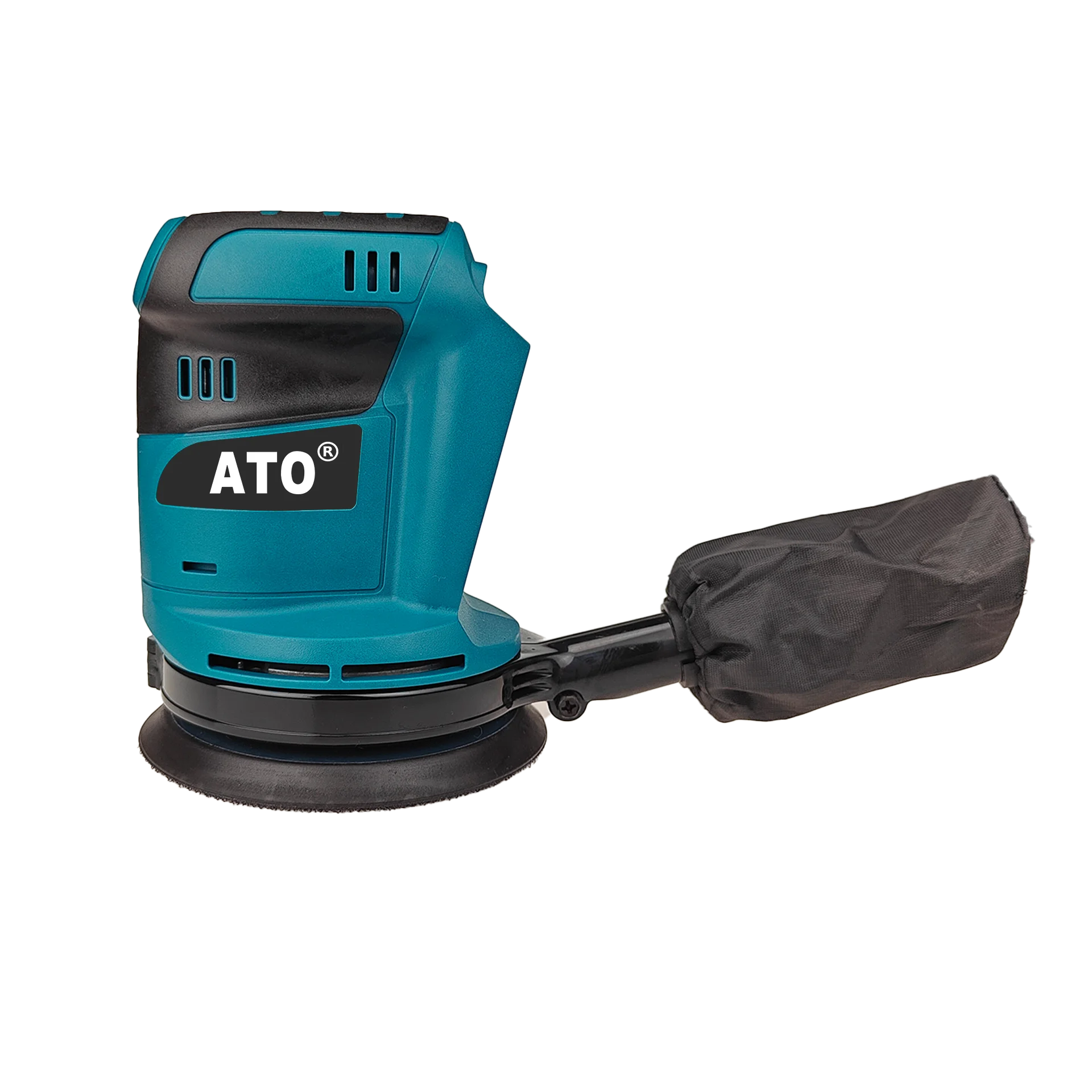 ATO 125mm Cordless Orbital Sander Wood Grinder Electric Polisher Compatible With Makita 18v Battery