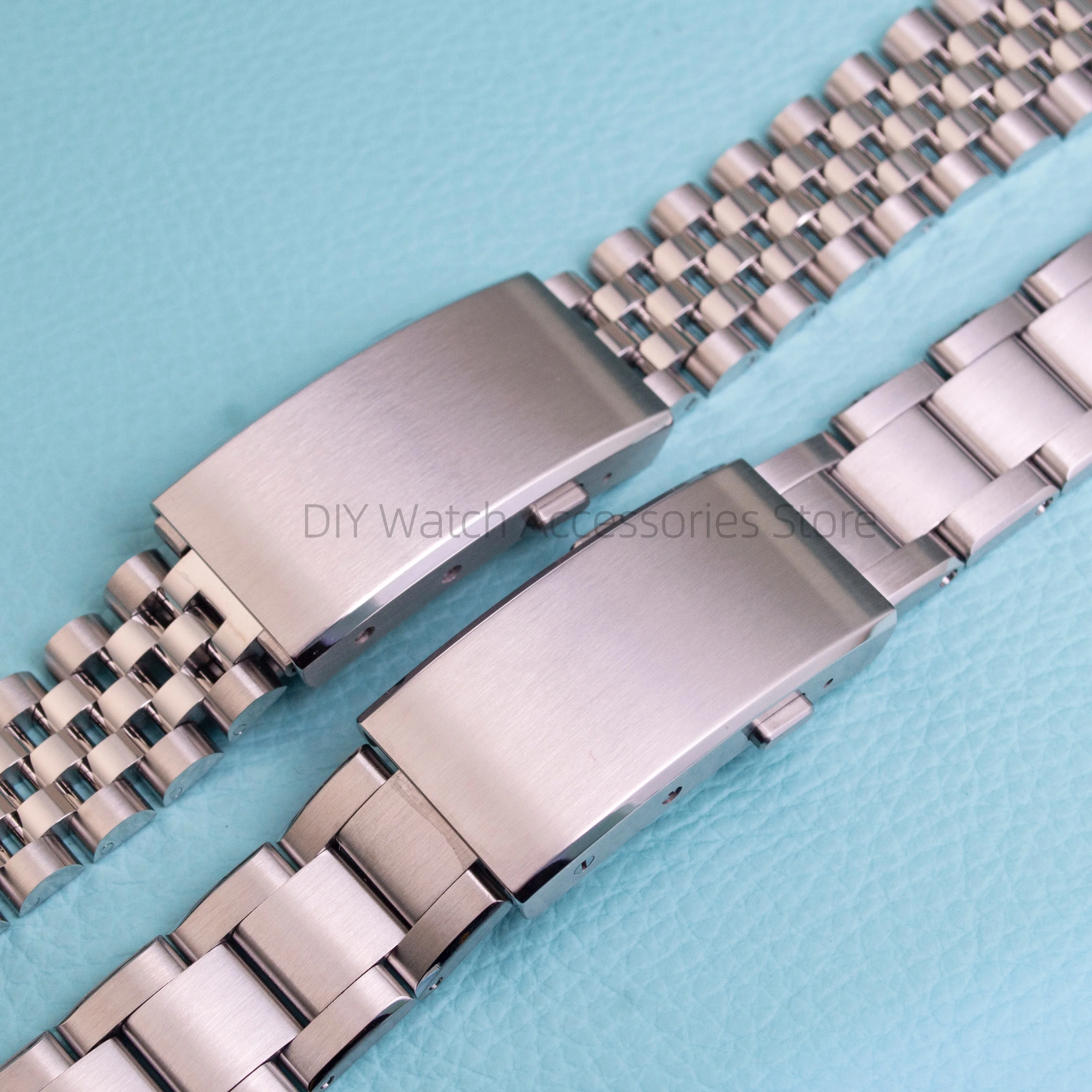 

20mm 316L Stainless Steel Watch Band Strap For Sub Datejust Gmt Men's Bracelet Watch Strap Metal Replacement