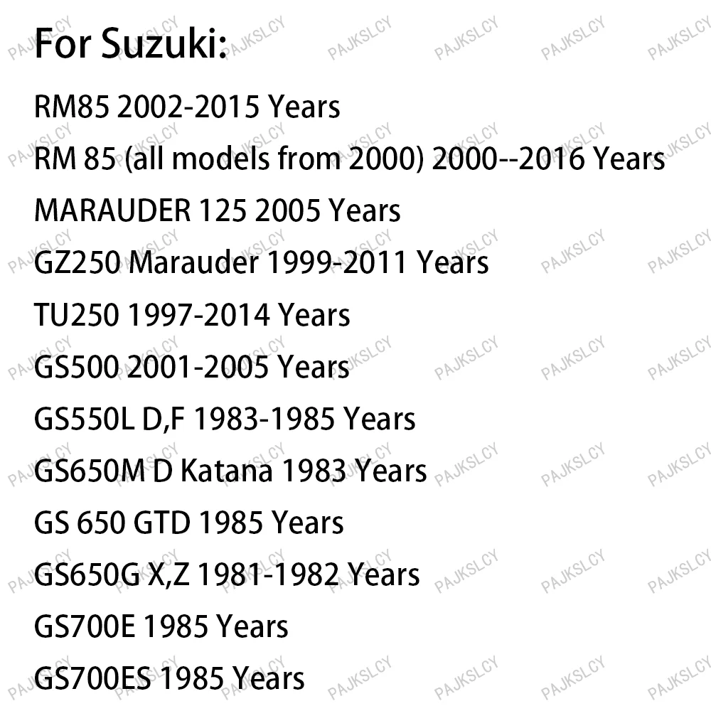 37x50x11mm 37 50 Motorcycle Front Fork Damper Oil Seal and Dust Seal For Suzuki RM85 MARAUDER 125 GZ250 TU250 GS500 GS550 GS650