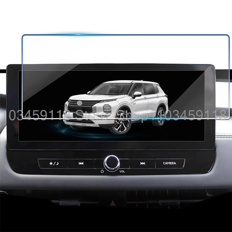 Tempered Glass Screen Protector For Mitsubishi Outlander 2025 2026 12.3 inch car radio gps navigation anti-scratch film