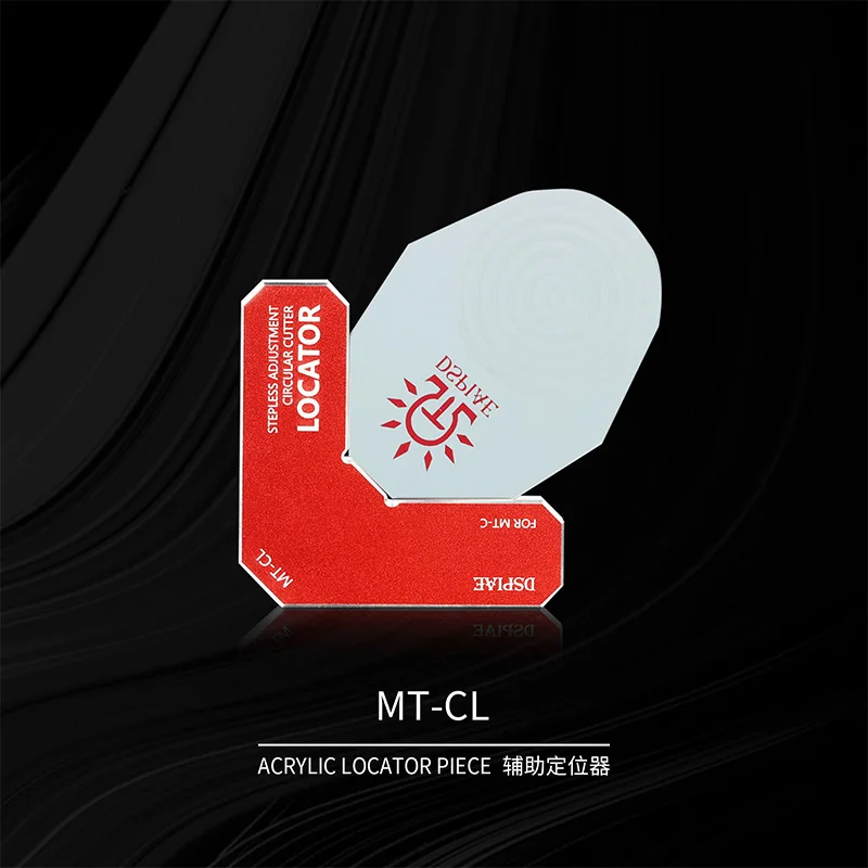 MT-C Stepless Adjustment Circle Cutter & Locator Accessory MT-CL, Tool for Gundam Figure Assembly & Building