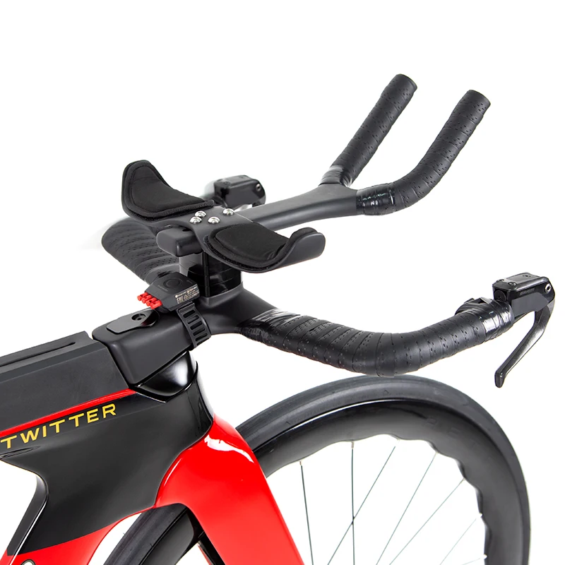 ألياف الكربون TT دراجة الوقت محاكمة كامل ألياف الكربون الإطار AXS WIRELESS-2*12 سرعة دراجة الترياتلون للبالغين #2