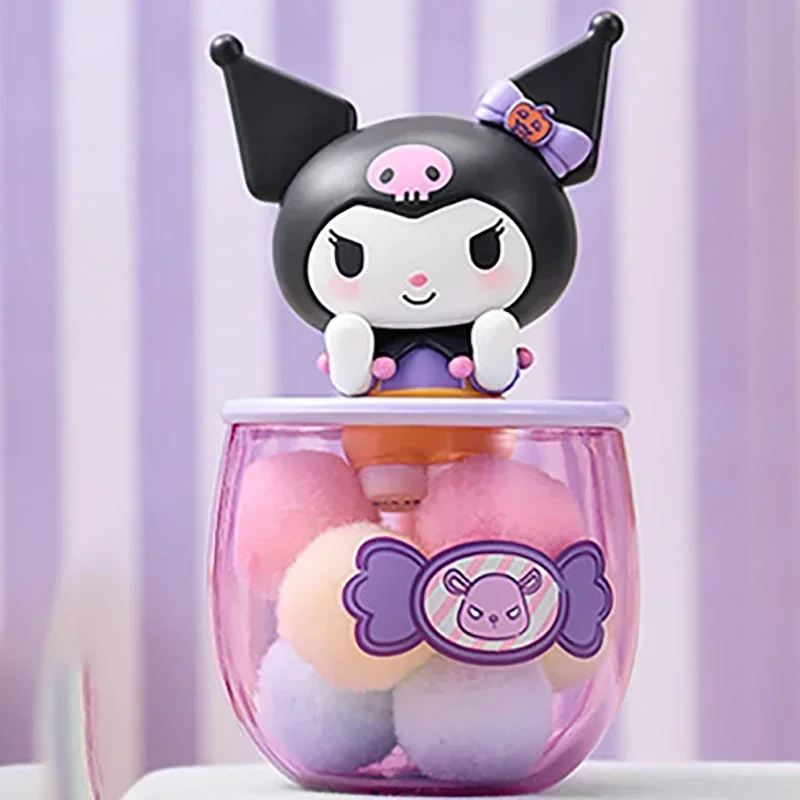

MINISO Kuromi Trick or Treat If You Don't Give Candy Series Blind Box Toys Mystery Box Figure Guess Bag Doll Kawaii Model Gift