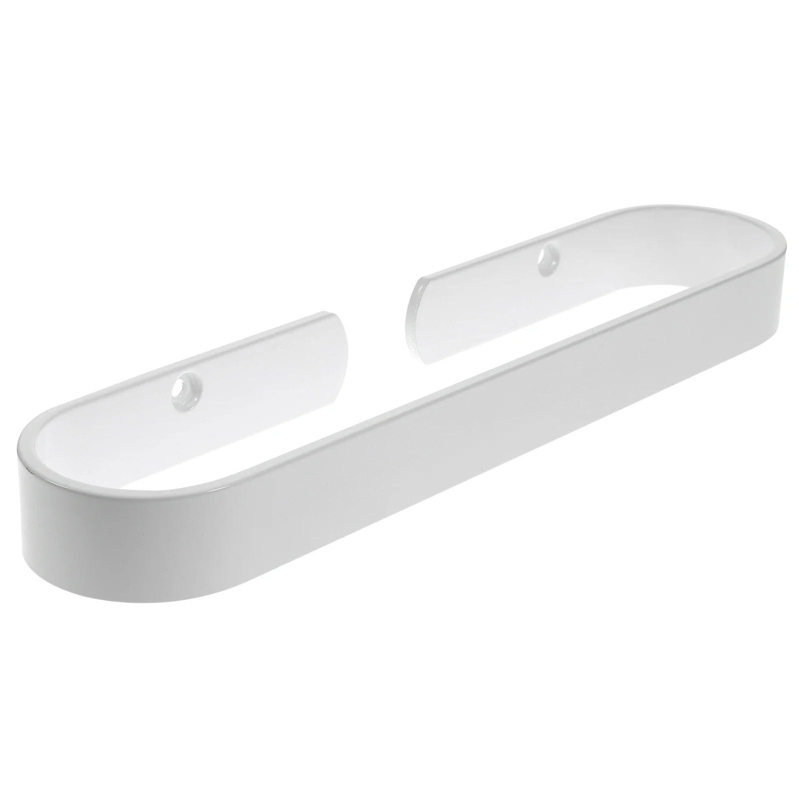 سبائك الألومنيوم منشفة حلقة حامل توفير المساحة لكمة خالية ثنائي الغرض منشفة بار رف لمنظم تخزين الحمام الصغير