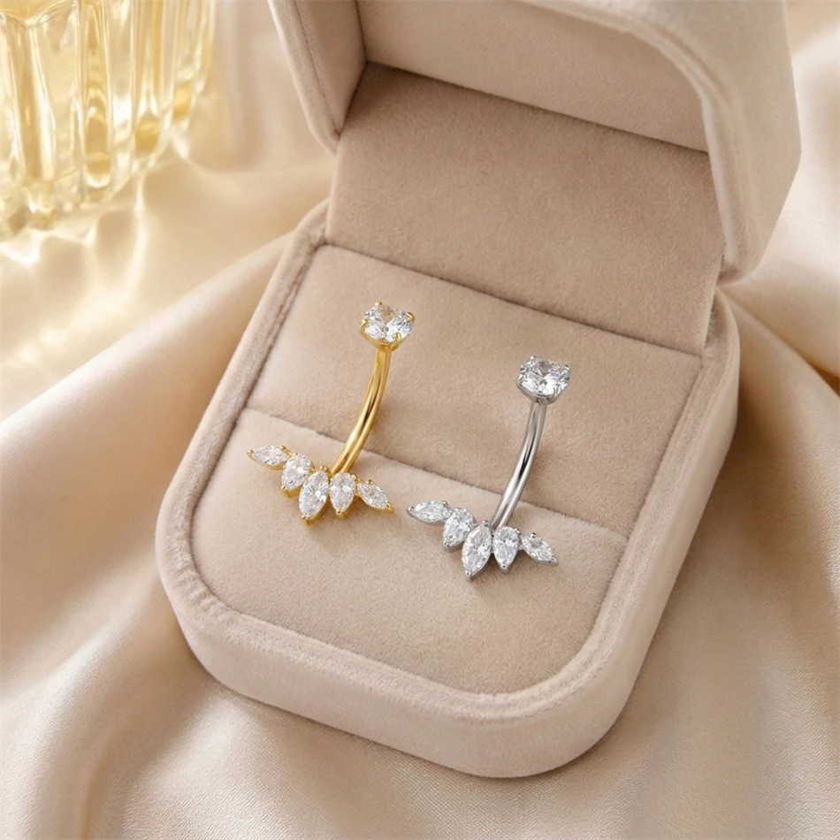 14G Titanium Belly Button Ring - Belly Bar Titanium ulasan dan harga