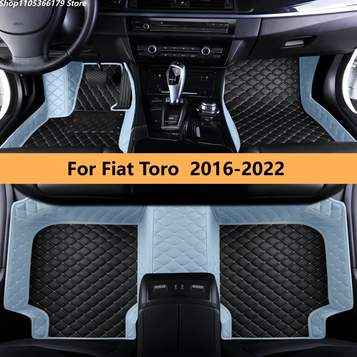 

Full Set Car Floor Mats For Fiat Toro 2016 2017 2018 2019 2020 2021 2022 Floor Mats For Cars Interior Accessories