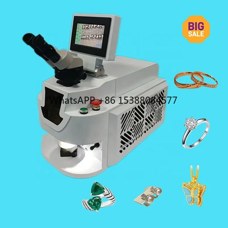 

New Design 100W 200W Jewelry Spot Laser Welding Machine Laser Spot Welder for Gold Silver Ring Jewelry Tool in China
