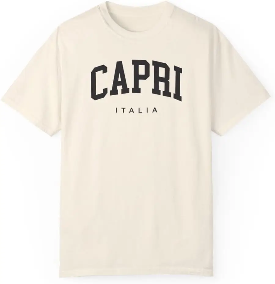 Capri Italy Adult Unisex Comfort Colors Short Sleeve T-Shirt