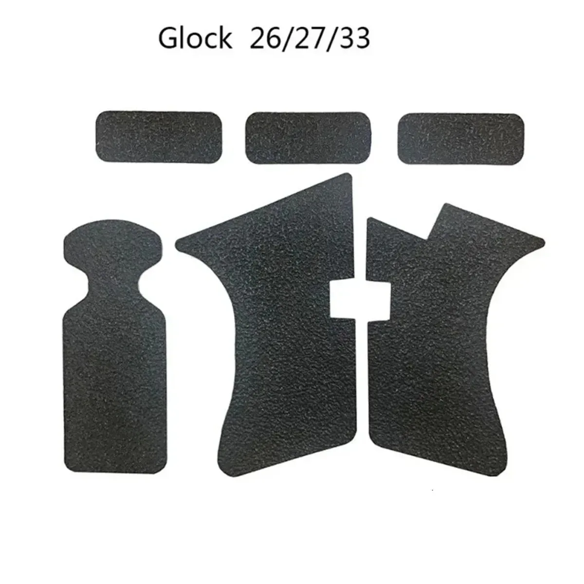 Antypoślizgowa gumowa tekstura Grip Wrap Tape Glove Wodoodporna do Glock 17 19 20 26 27 33 Kabura 9 mm Akcesoria do pistoletów