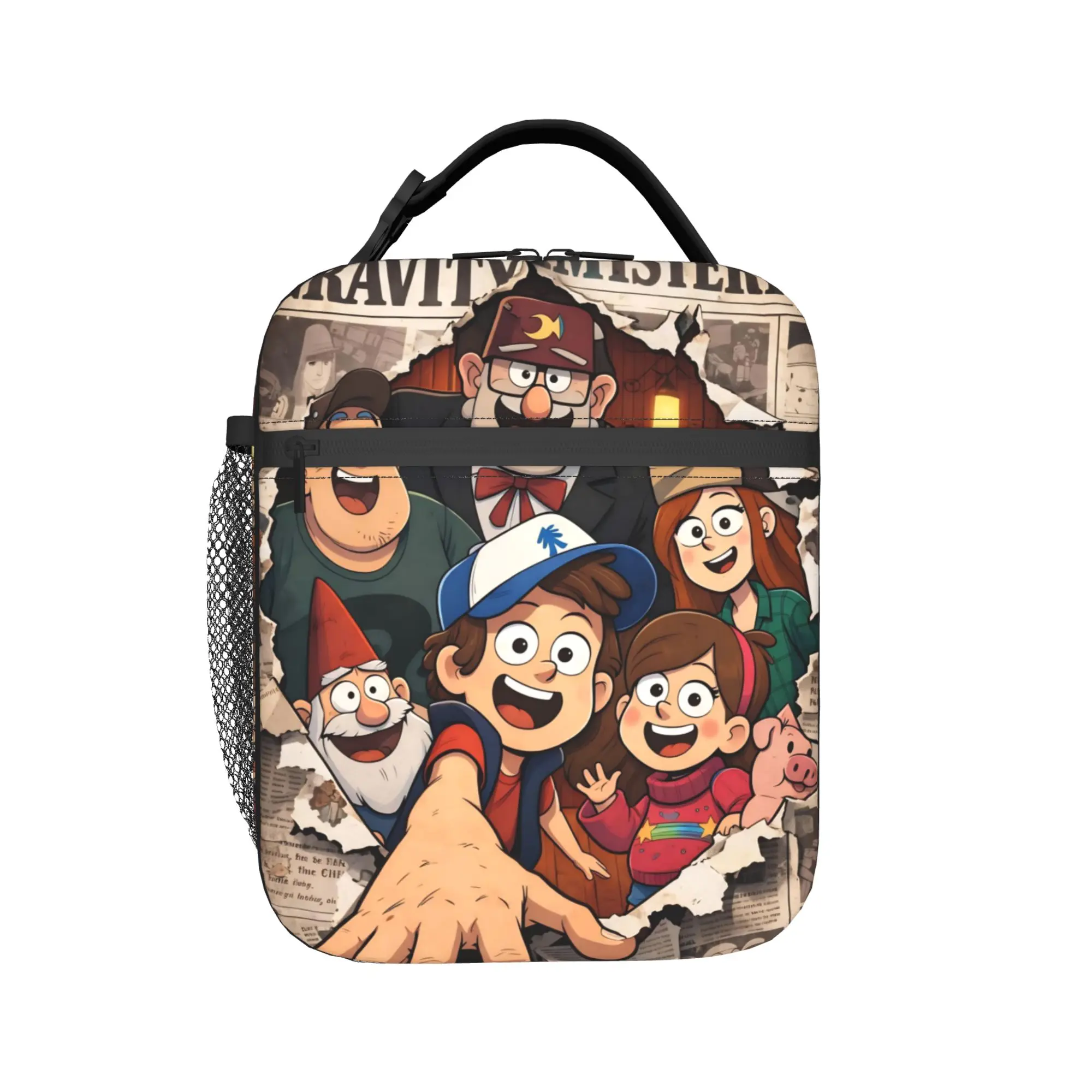 Lunch Boxes G-Gravity Falls Accessories  Storage Food Box New Arrival Thermal Cooler Bento Box For Travel