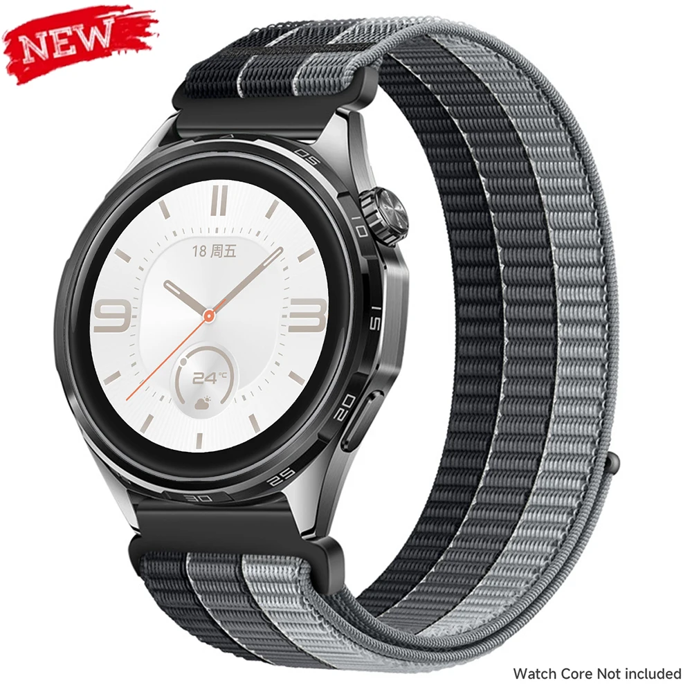 18mm 20mm 22mm Armband für Huawei Watch GT6 Pro GT5 4Pro 46mm Nylonband Correas für Samsung Galaxy Watch 7 6 5 40mm 44mm Armband