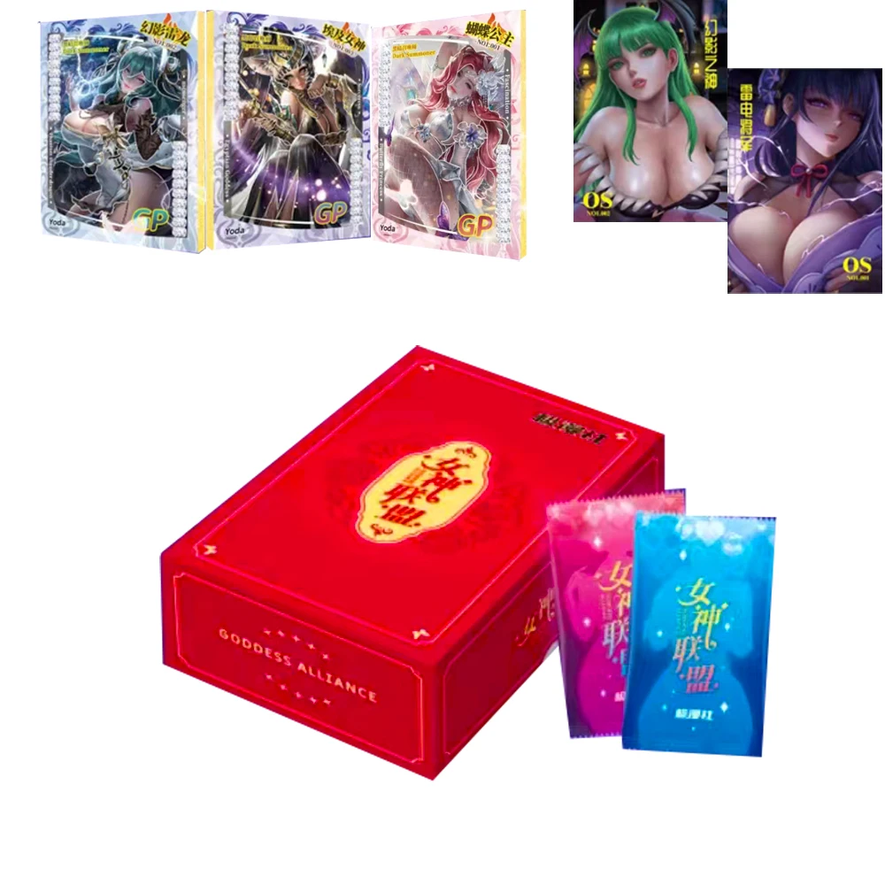 

Goddess Story Collection Card ACG Goddess Alliance Bikini Booster Box Child Kids Game Cards Table Toys For Birthday Gift