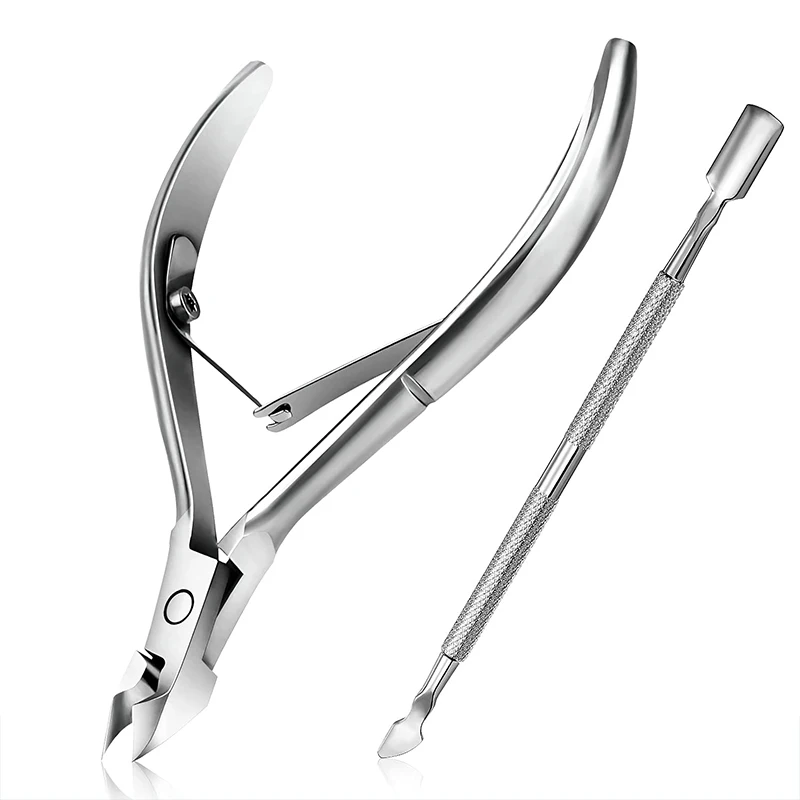 

Cuticle Scissors Cuticle Nippers Nail Manicure Scissors Clippers Trimmer Dead Skin Remover Pedicure Stainless Steel Nail Tools