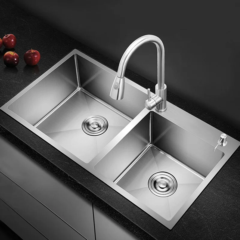 Wholesale kitchen sink vegetable washing basin stainless steel sinks  evier de cuisine