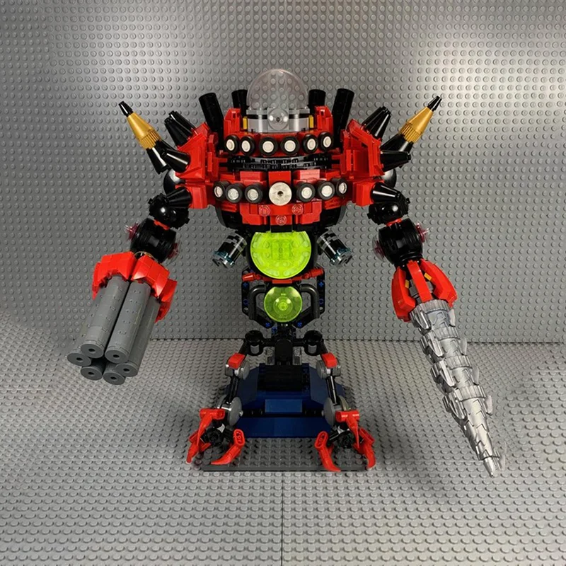 1458pcs MOC Dr Eggman s Ei Dragoon Sonic Het Model bouwstenen kerstcadeau Architectuur Monteren DIY speelgoed idee Kids