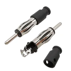 Adaptador de reparación de enchufe de antena aérea macho para Radio de coche, conector de mango de plástico, CD, 2/5 piezas