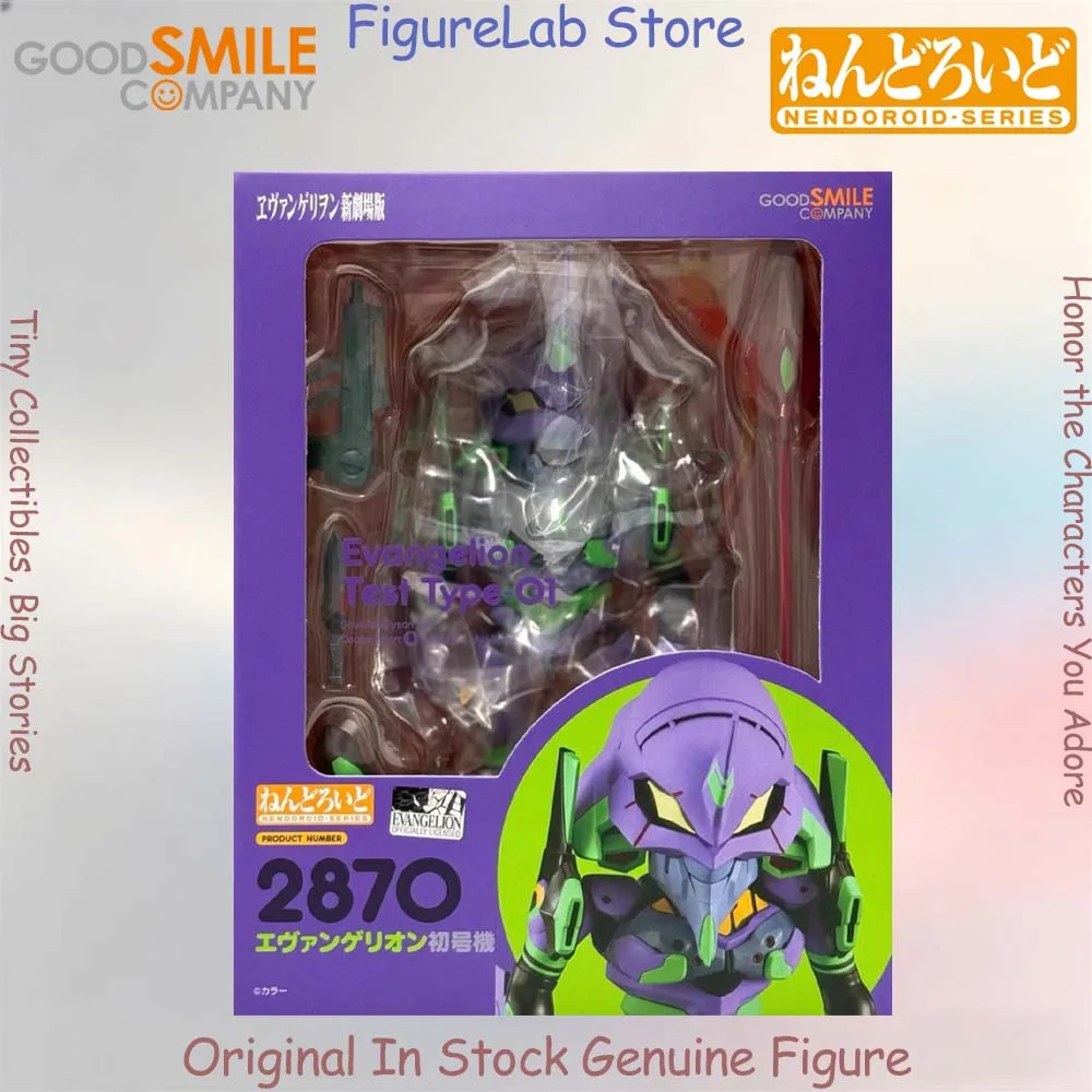 Figura Nendoroid Oficial Original en Stock de Good Smile, Evangelion Unidad-01, Anime Rebuild of Evangelion, Modelo de Acción en Caja