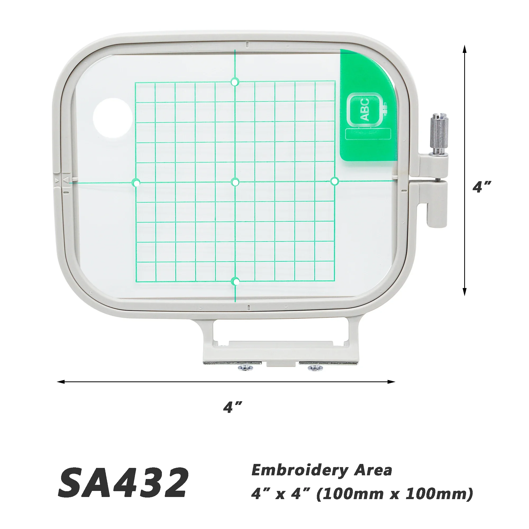 -Sew Tech Embroidery Hoops for Brother SE700 SE600 PE535 PE550D PE545 SE400 PE525 PE540D PE500 M380D Babylock - view 4