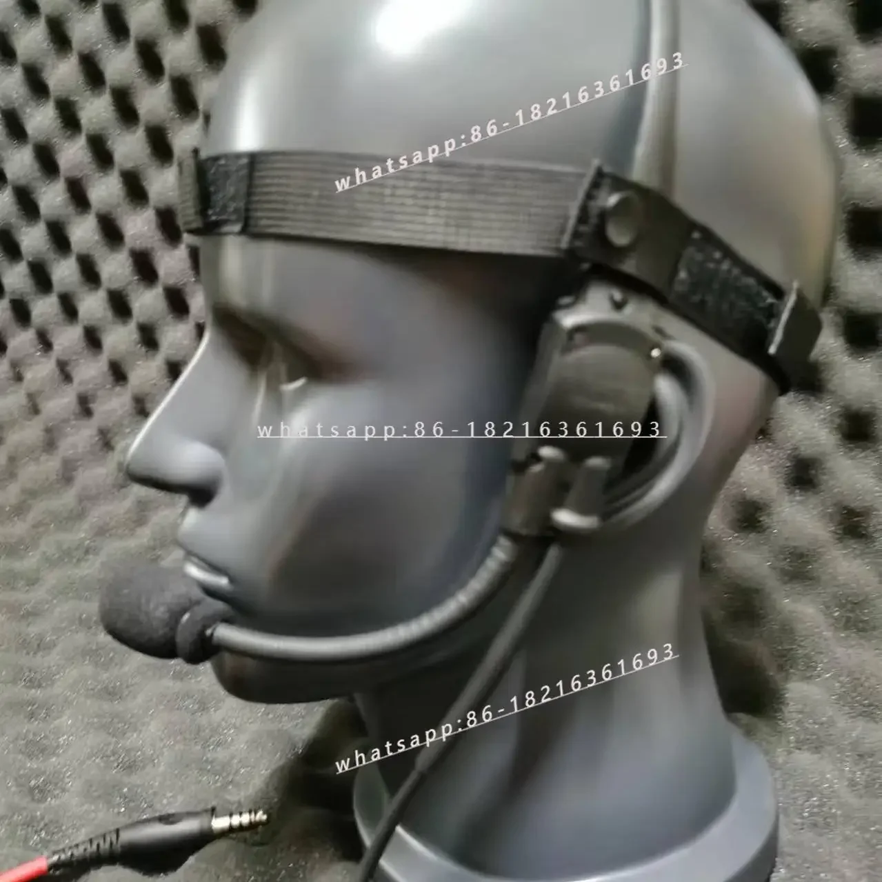 GOOD2026 Replica MH180 Bone Conduction Waterproof (IPX7) Tactical Headphones