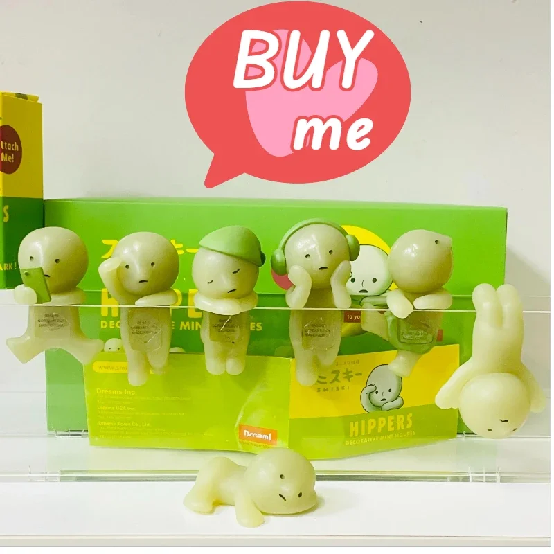 

НОВИНКА! ХИТ ПРОДАЖ! Серия Smiski Hippers: Декоративные мини-фигурки животных для вечеринок и дней рождения, игрушки-сюрпризы в закрытых коробках, коллекционные подарки для фанатов.