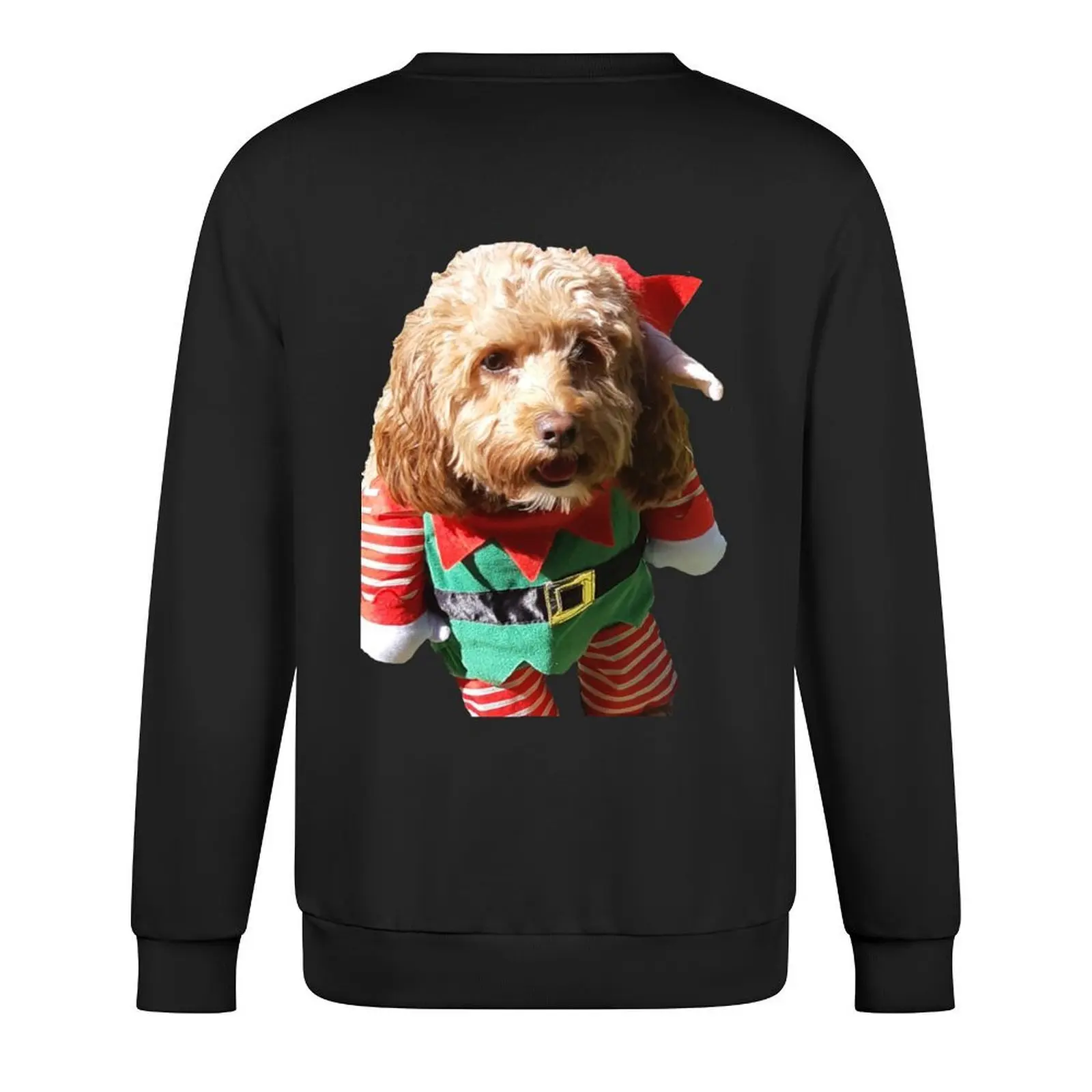 Taffy The Christmas Spoodle - بلوفر Cockapoo ملابس الخريف ملابس جمالية ملابس أنيمي ملابس رجالي بلوفر