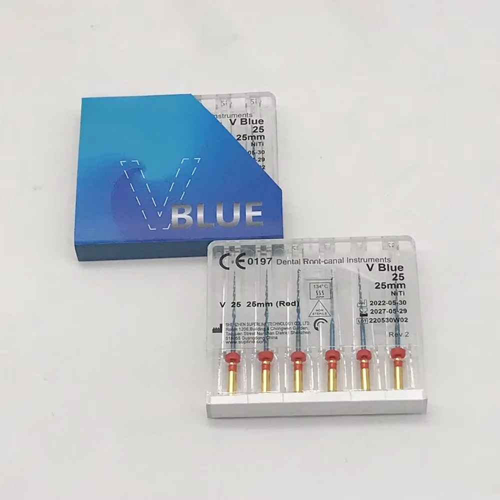 10 Packs NiTi Rotary Files 25mm #25 Endodontic Engine Use