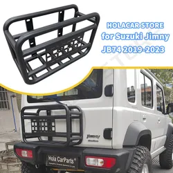 Tailgate Spare Tire Carrier Storage Rack Box For Suzuki Jimny JB74 JB64 2019 2020 2021 2022 2023 2024 Spare Wheel Bracket Tray