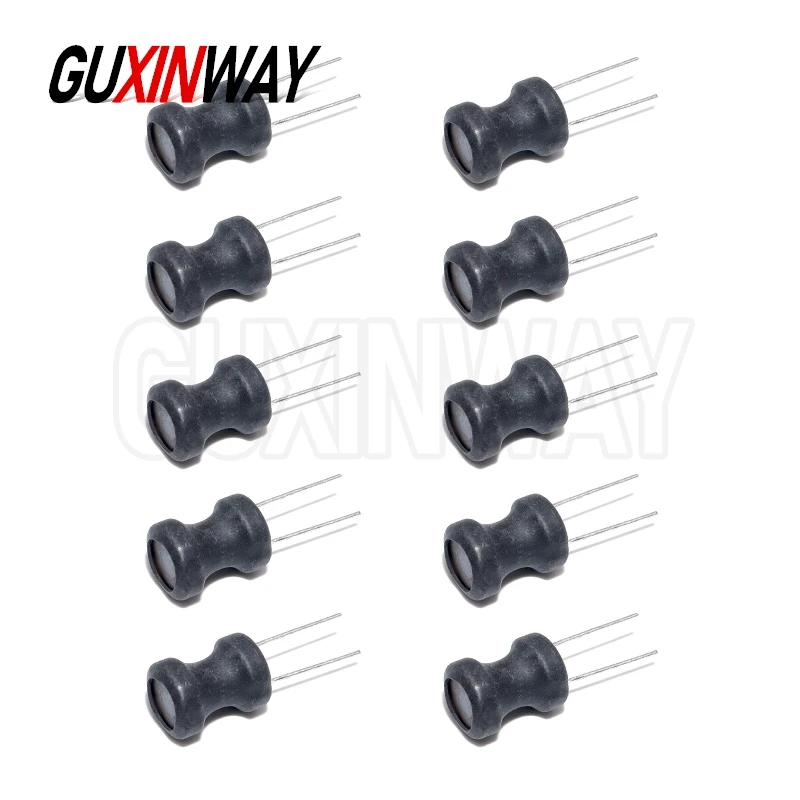10 個 DIP パワーインダクタコイル 9*12 ミリメートル 2.2UH 4.7UH 10uH 22uH 100uH 150uh 220uH 330uH 470uH 1MH 2.2MH インダクタンス 2 ピン