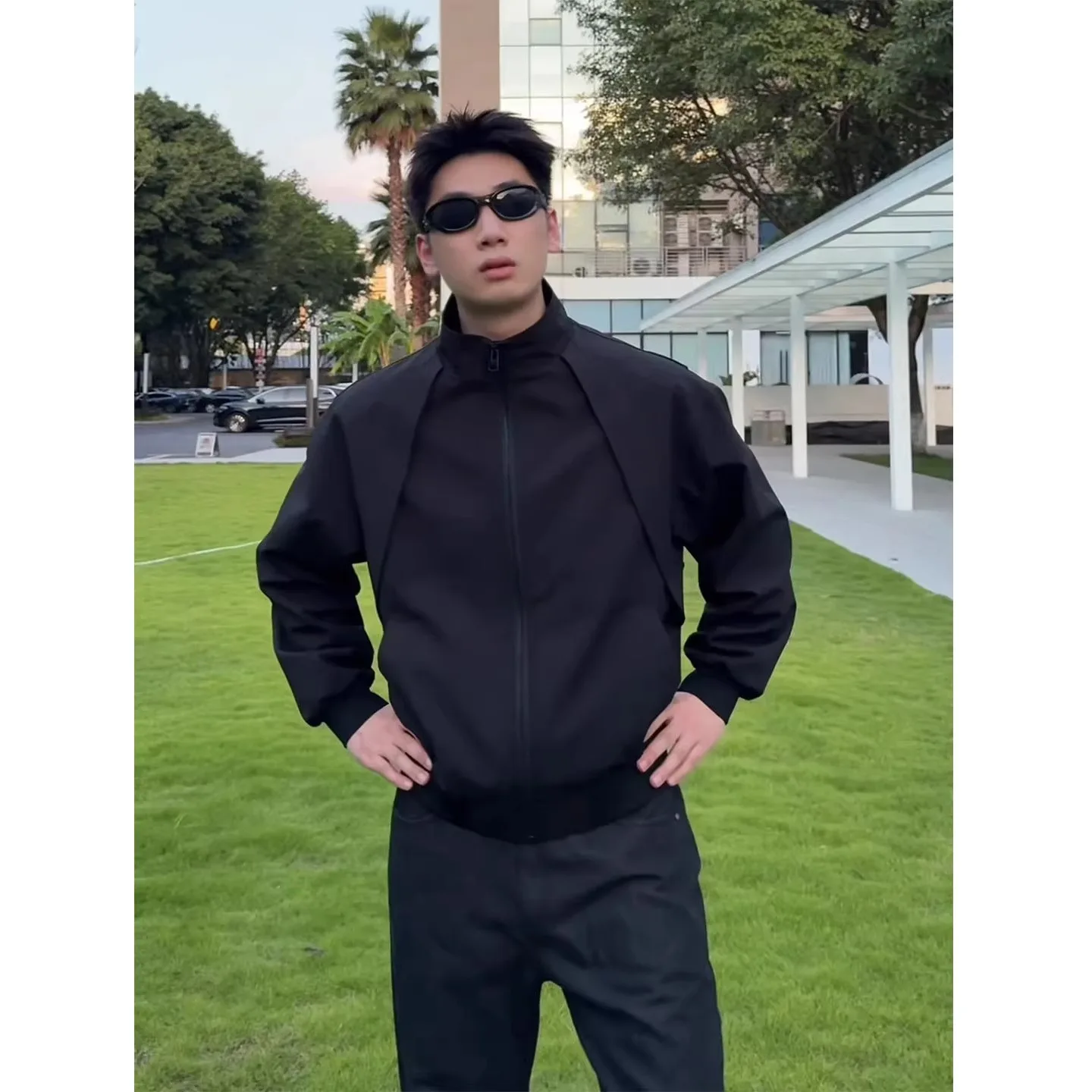 

Американский функциональный деконструированный пилотный джет, мужская уличная футболка, защитное пальто Fce ort, теплая молодежная летняя верхняя одежда