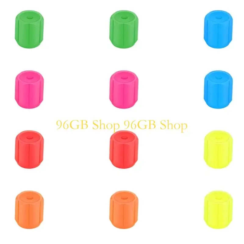 

96GB Motorcycle Valves Stem Caps Covers That Glow at Night for Truck Bike Pack of 12