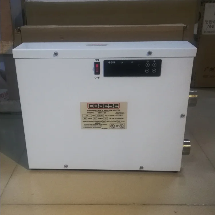 High Power Above Ground Spa Pool Water Heater Pump Heating System AC220 V  Electric Swimming Pool Heater