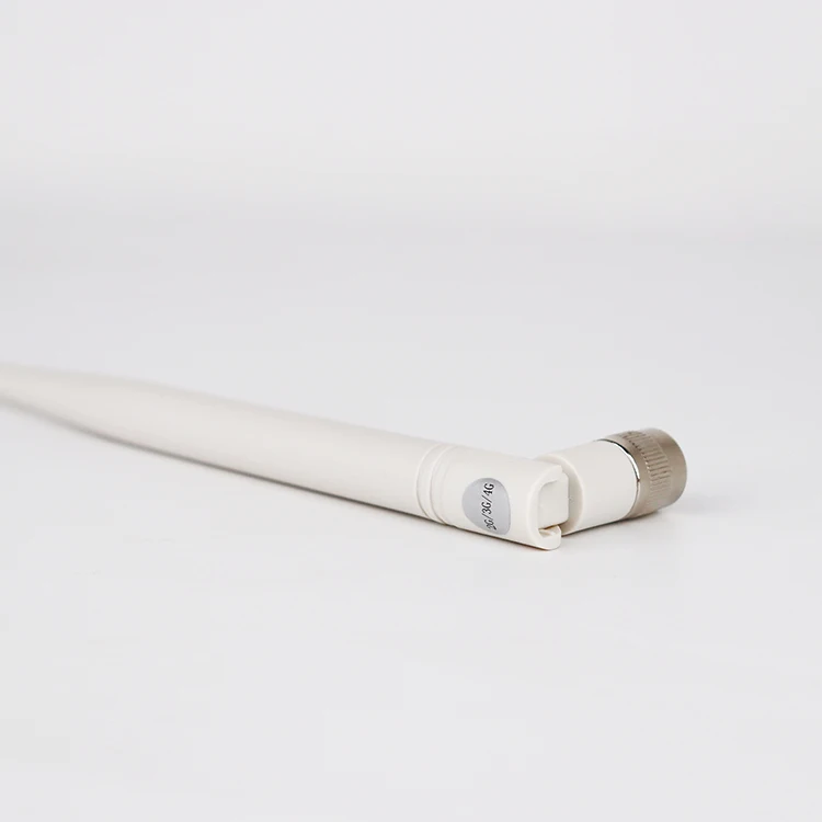 50 個 4G フル周波数 TNC スティックアンテナ ホワイト粘着通信ネットワークブースター 2 周波数 824-2690MHz 垂直偏波