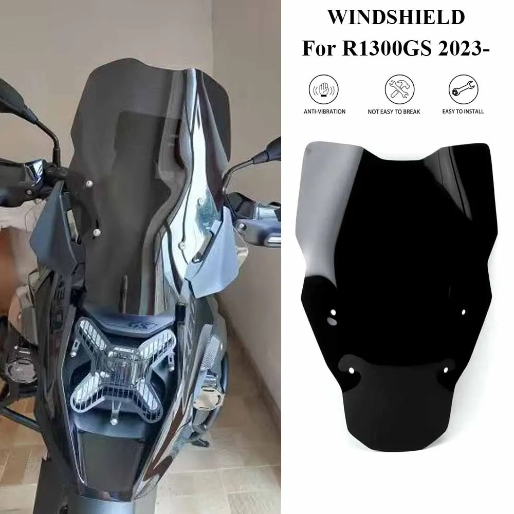 

R1300GS 2025 New Windscreen Windshield For BMW R 1300 GS GSR1300 Touring Windshield Windscreen R 1300 GS Windscreen 2023-2024