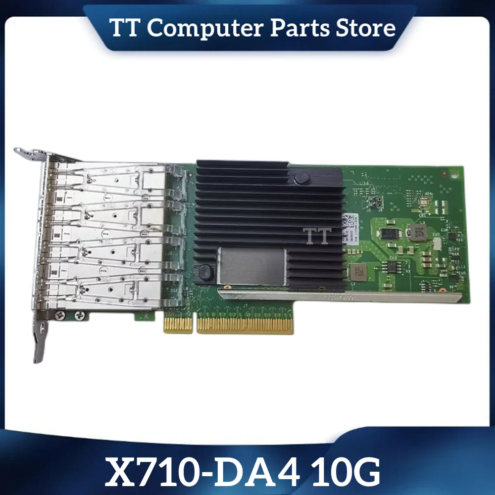 

TT For Intel X710-DA4 10G Four-port Ten Gigabit Fiber Optic NIC UCSC 30-100131-01 Fast Ship