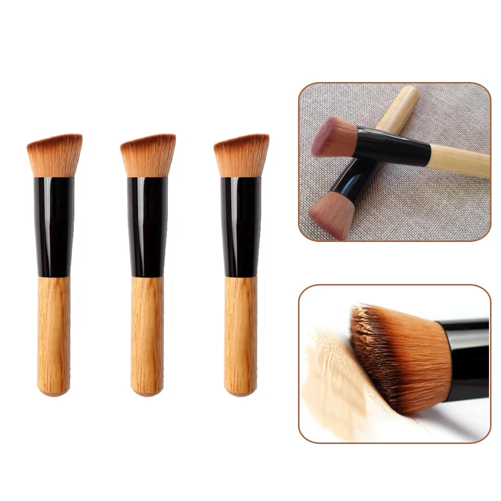 3 قطع من فرشاة مكياج التجميل للنساء، مادة ممتازة، فكرة هدية عملية متعددة الأغراض لعيد الحب وعيد الأم
