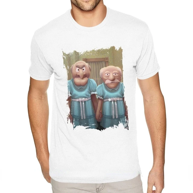 Statler and Waldorf T Shirt Men Women Fashion O Neck T-Shirts Summer Short Sleeve Tops Tees Funny Harajuku Cartoon Streetwear image 6