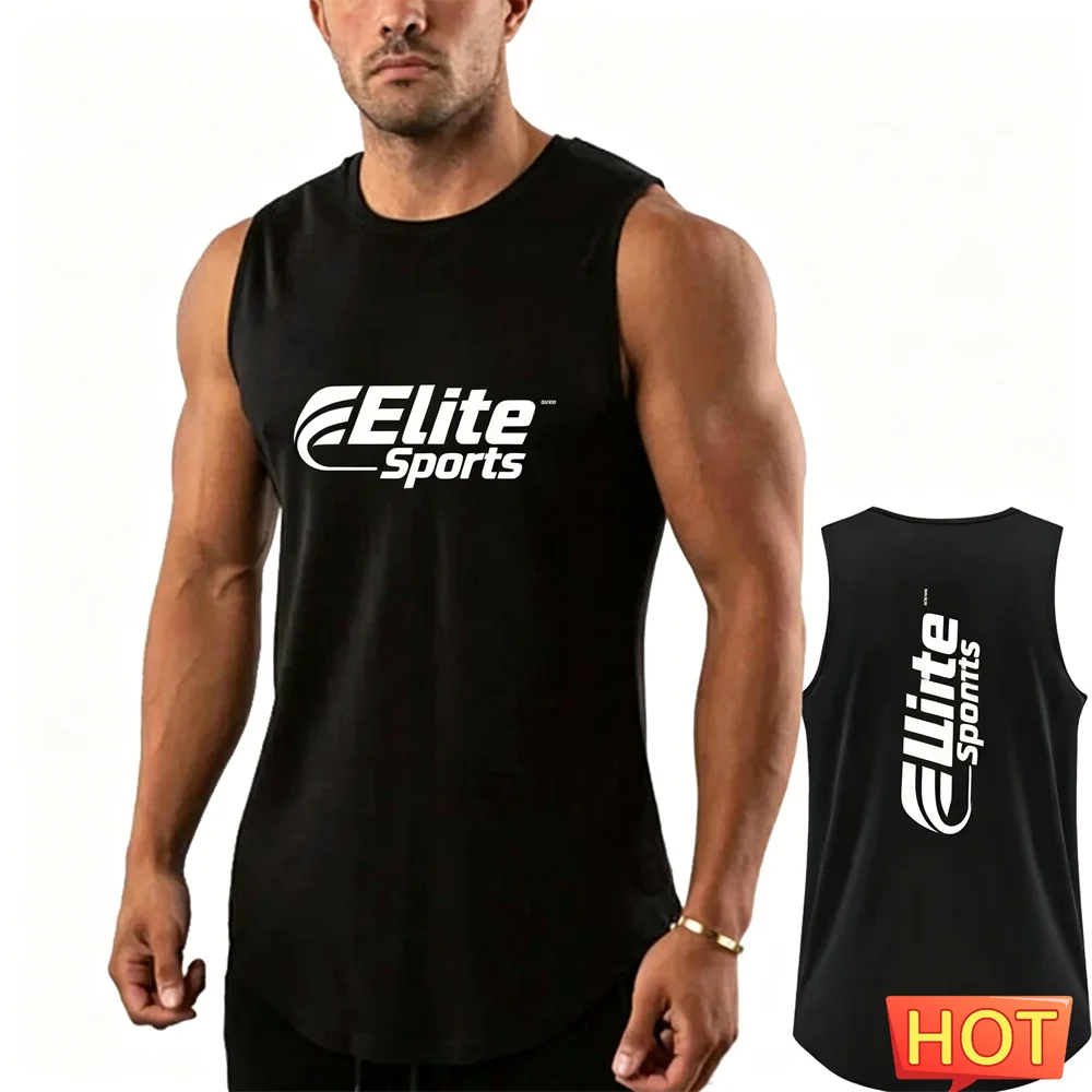 Summer men's fitness vest The Iron Cross Tank Top men clothing gym t-shirts man clothes for man outdoor basketball jerseys tops