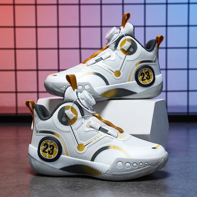 

Осенние детские кроссовки для мальчиков, сетчатые спортивные на открытом воздухе, нескользящая детская повседневная обувь, школьная роскошная баскетбольная обувь для бега с милым принтом для мальчиков