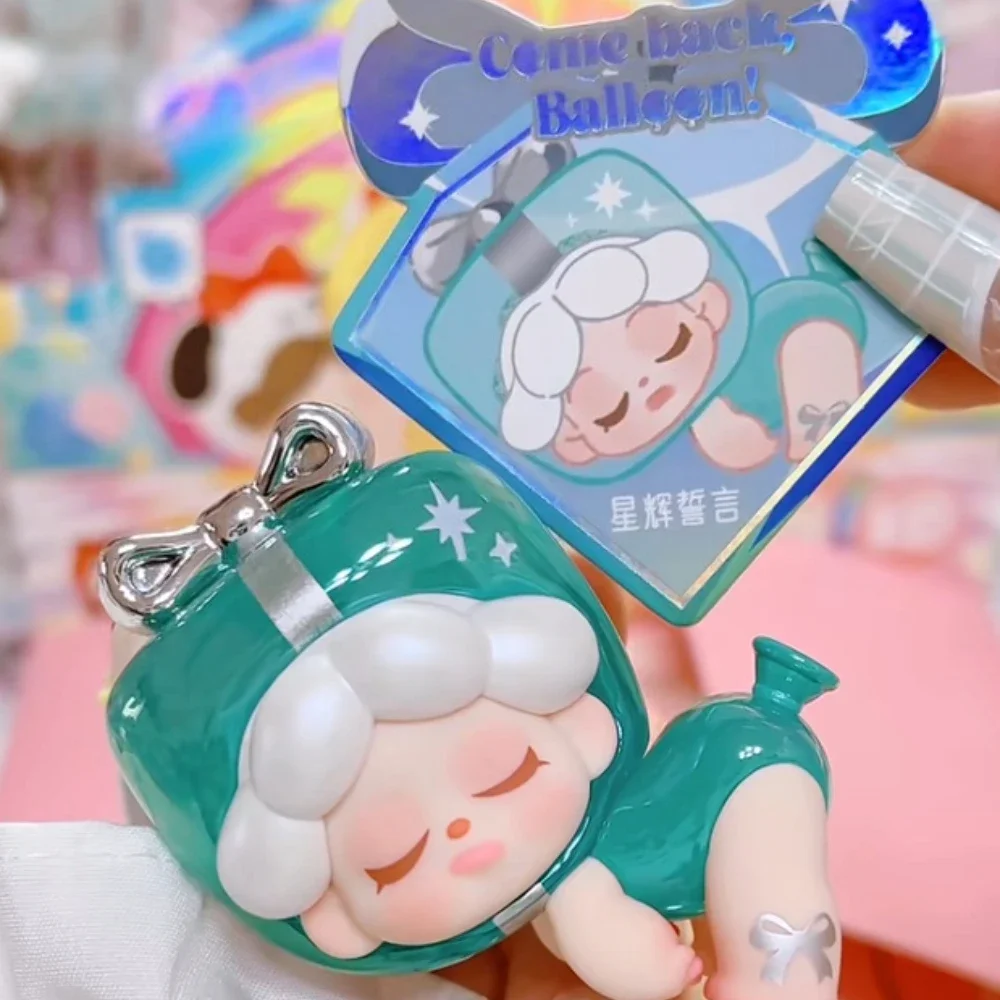 Echte DODOSUGAR Wendy Come Back Balloon Mini Blind Box Kawaii Wendy Action Figure Mystery Box Anime Figure Collection Model