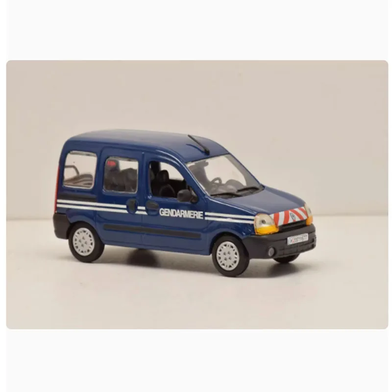 Bulk NOREV 1:43 Scale KANGOO Blue Police MPV Van Simulation Alloy Car Model Classic Adult Souvenir Gift Static Display